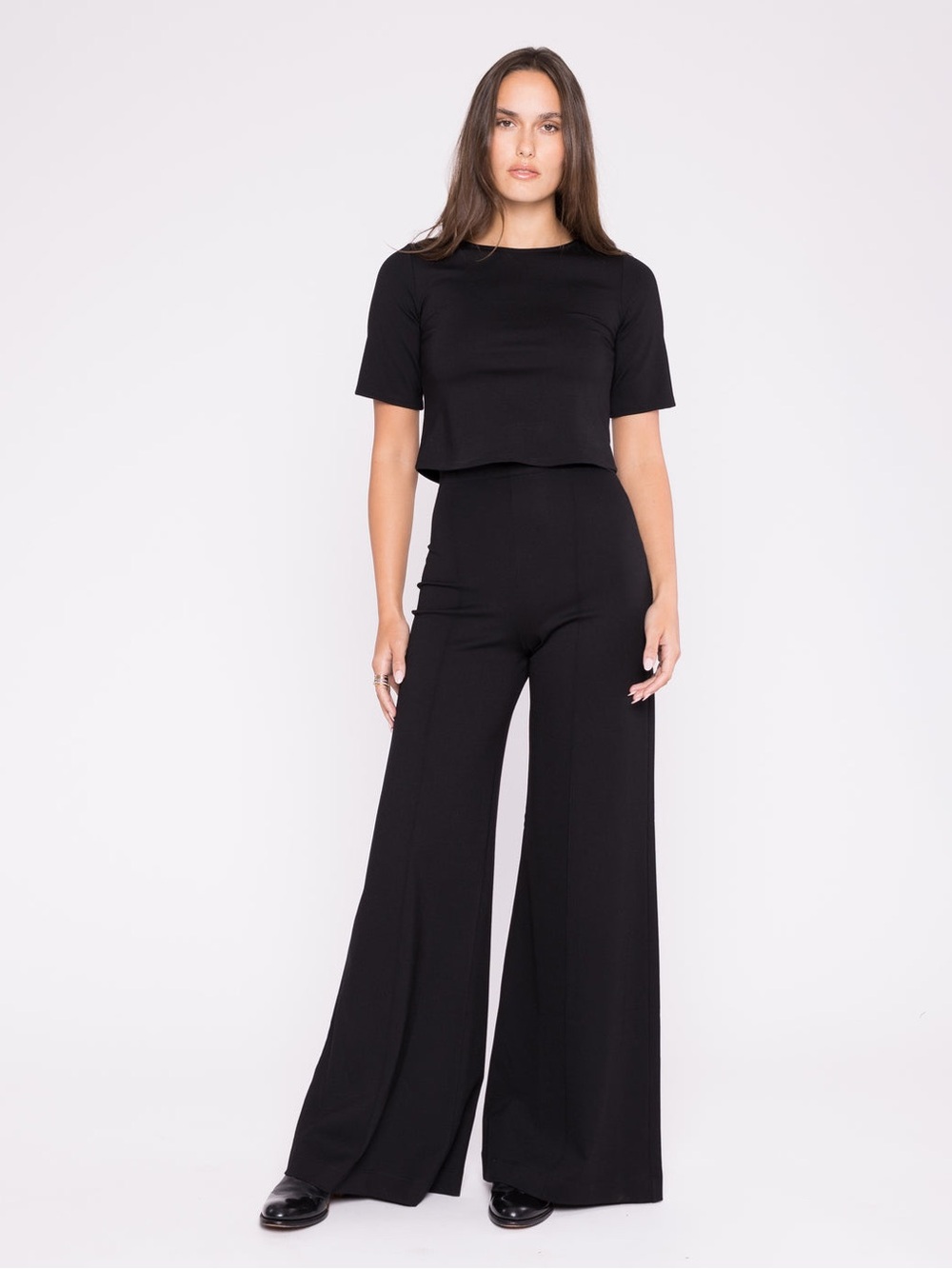 RIPLEY RADER High-Rise Black Wide-Leg